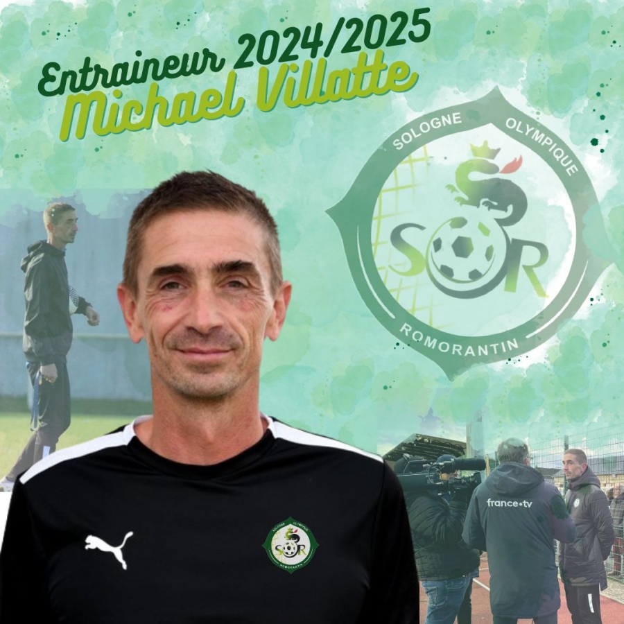 Michael Villatte entraineur du SOR 2024/2025