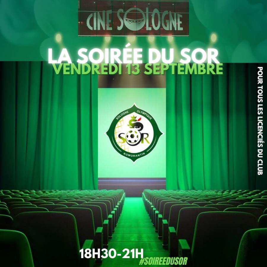 La soirée du club vendredi 13 au cinéma !